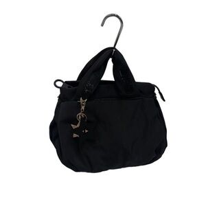 See By Chloe Black Mini Bag with Gold Charm